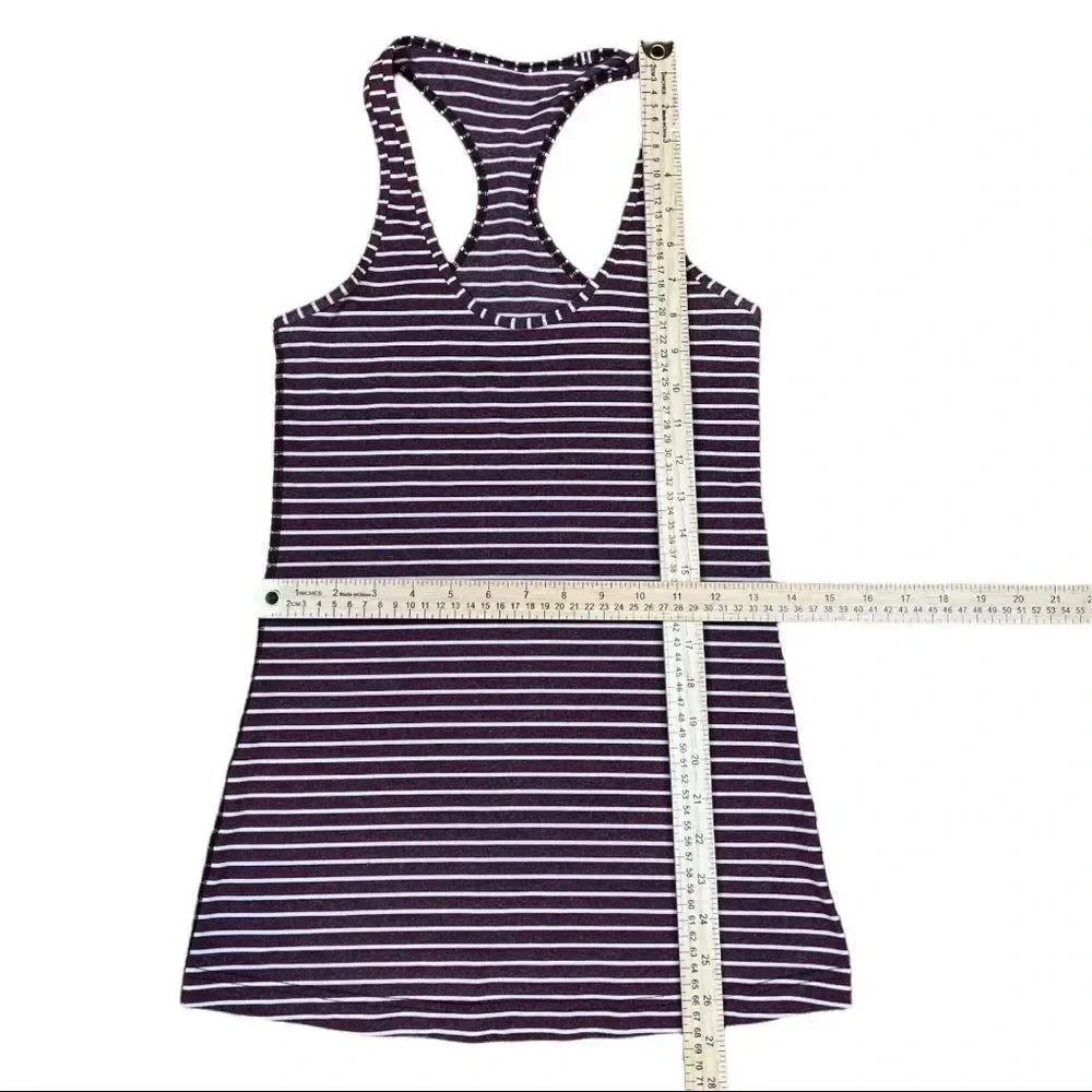 Lululemon Strip Racerback Workout Activewear Tank Top